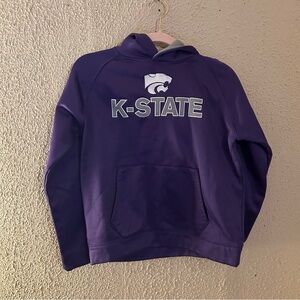 Colosseum Kansas State University Wildcats Hoodie Sweatshirt Youth 16/18 L